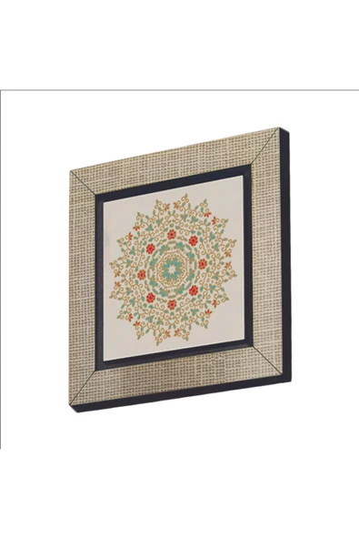 Rumi Desen Baskılı MDF Magnet 7X7 - Resim 2