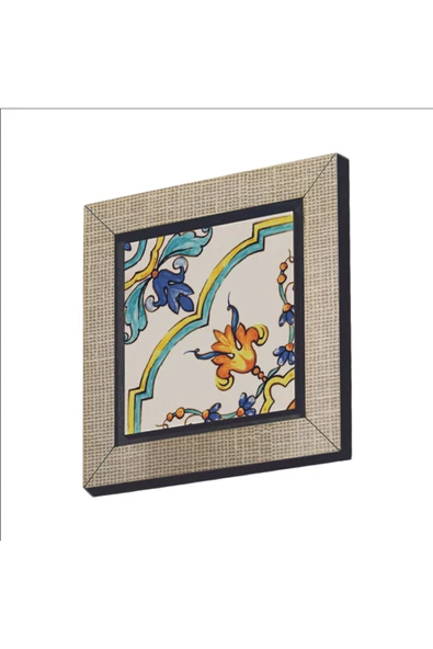 İtalyan Deseni Baskılı MDF Magnet 7X7 ürün görseli 1