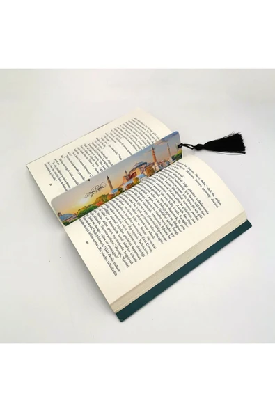 Ayasofya Baskılı, Püsküllü Kitap Ayracı (hediyelik Bookmark,ayraç-065) ürün görseli 1