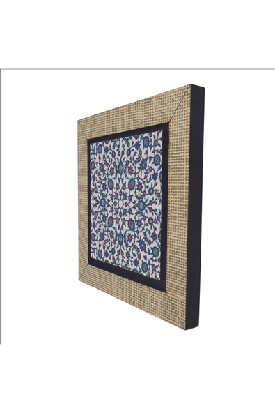 Osmanlı Çinisi Baskılı MDF Magnet 7X7 - Resim 5