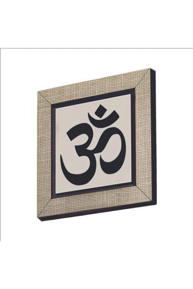 Om Baskılı MDF Magnet 7X7 ürün görseli 1