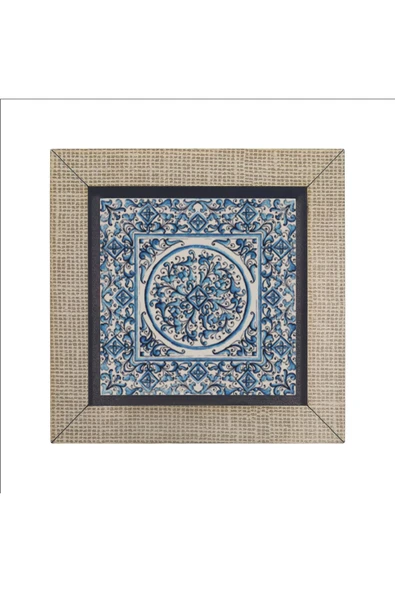 İtalyan Deseni Baskılı MDF Magnet 7X7 - Resim 4
