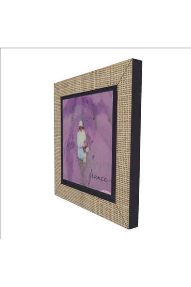 Fransa Görseli Baskılı MDF Magnet 7X7 - Resim 5