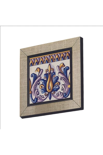 İtalyan Deseni Baskılı MDF Magnet 7X7 ürün görseli 1