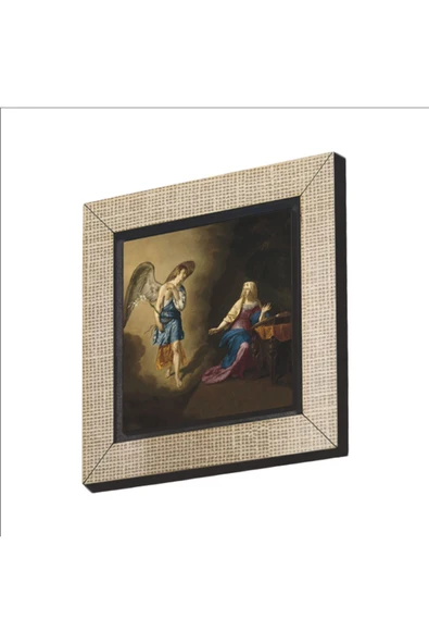 Meryem’e Müjde Adriaen Van De Velde, 1667 Baskılı Mdf Magnetkrg-103buzdolabı Süsü ürün görseli 1