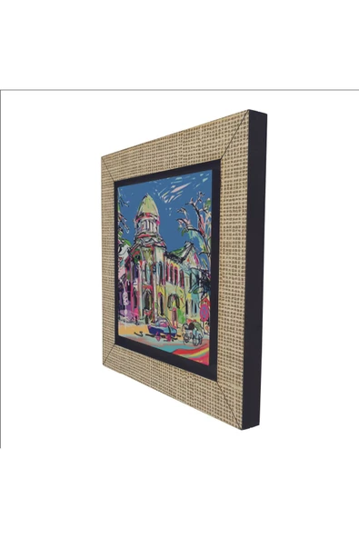 Ukrayna Görseli Baskılı MDF Magnet 7X7 - Resim 5