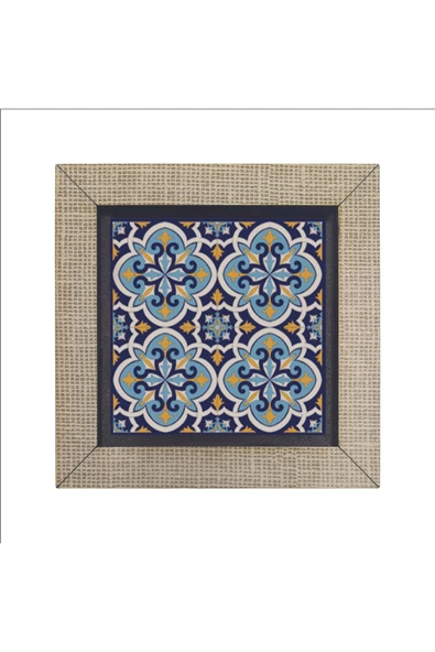 İtalyan Deseni Baskılı MDF Magnet 7X7 - Resim 4
