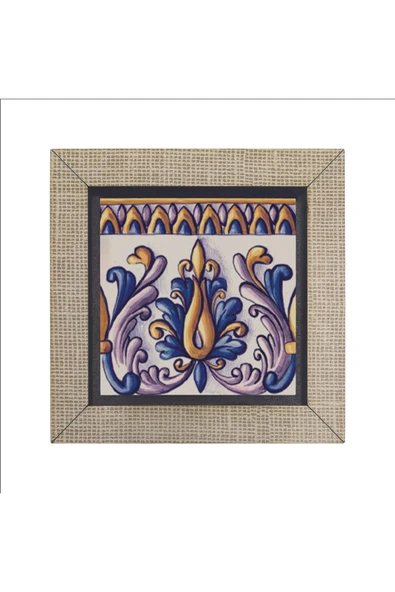 İtalyan Deseni Baskılı MDF Magnet 7X7 - Resim 4