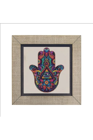 Fatıma’nın Eli Baskılı MDF Magnet 7X7 - Resim 4