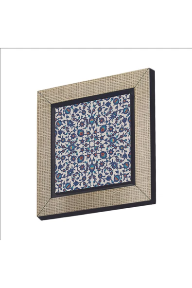Osmanlı Çinisi Baskılı MDF Magnet 7X7 ürün görseli 1