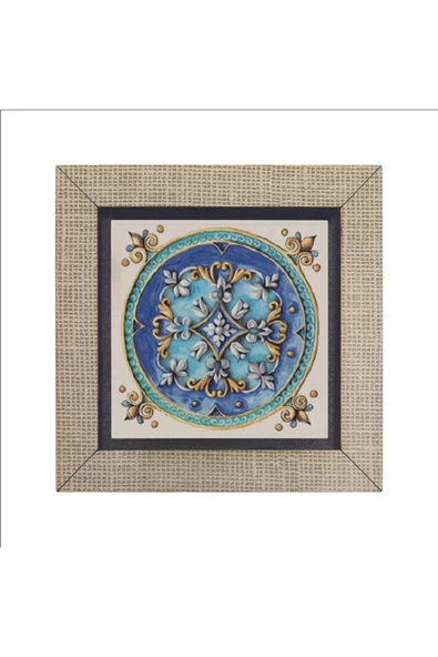 İtalyan Deseni Baskılı MDF Magnet 7X7 - Resim 4