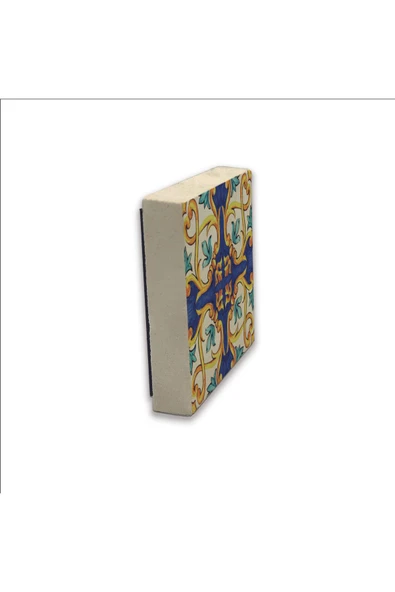 İtalyan Deseni Baskılı Taş Magnet 5X5 - Resim 4