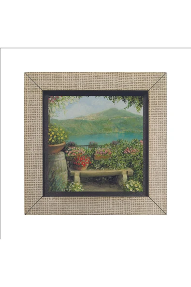 İtalya Görseli Baskılı MDF Magnet 7X7 - Resim 4