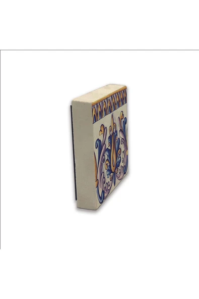 İtalyan Deseni Baskılı Taş Magnet 5X5 - Resim 4