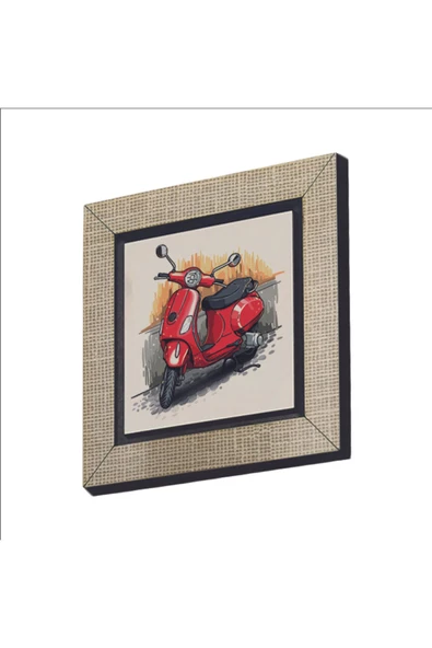 İtalya Görseli Baskılı MDF Magnet 7X7 ürün görseli 1