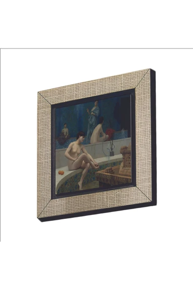 Hamam Baskılı MDF Magnet 7X7 ürün görseli 1