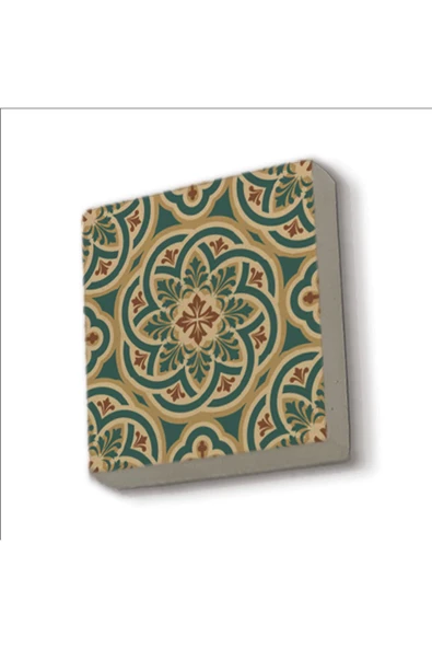 Bizans Deseni Baskılı Taş Magnet 5X5 ürün görseli 1