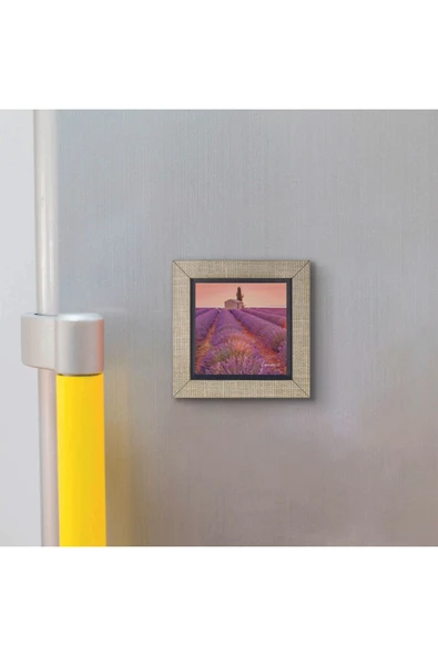 Fransa Görseli Baskılı MDF Magnet 7X7 - Resim 3