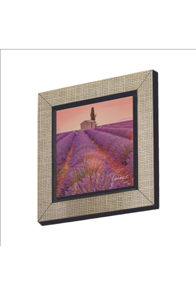 Fransa Görseli Baskılı MDF Magnet 7X7 ürün görseli 1