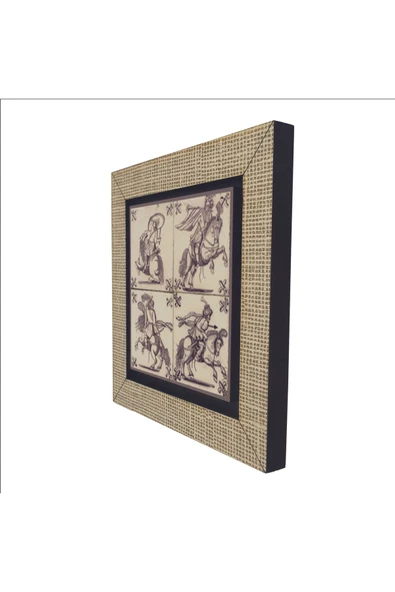 Hollanda Deseni Baskılı MDF Magnet 7X7 - Resim 5