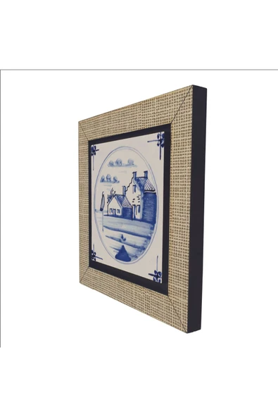 Hollanda Deseni Baskılı MDF Magnet 7X7 - Resim 5