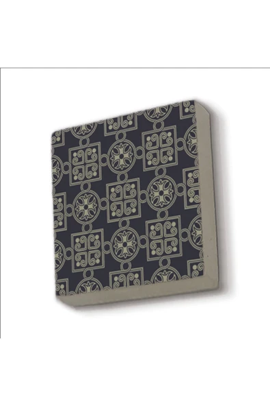 Bizans Deseni Baskılı Taş Magnet 5X5 ürün görseli 1