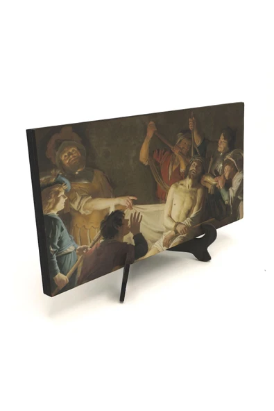 Dikenlerle Taçlandırılan Isa Gerard Van Honthorst, 1622 Baskılı Mdf Masaüstlük ürün görseli 1