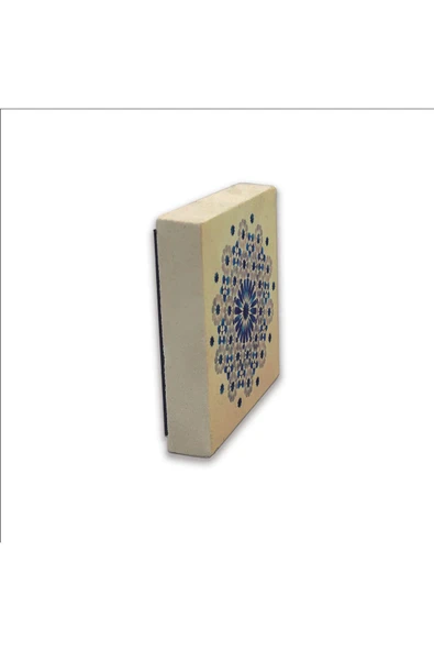Geometrik Desen Baskılı Taş Magnet 5X5 - Resim 4