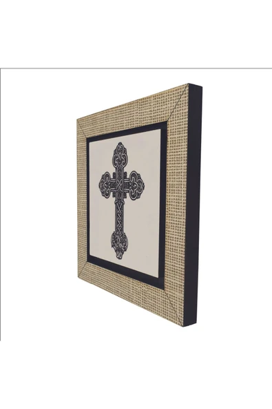 Haç Baskılı MDF Magnet 7X7 - Resim 5