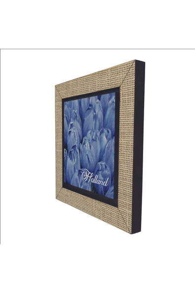 Hollanda Lale Görseli Baskılı MDF Magnet 7X7 - Resim 5