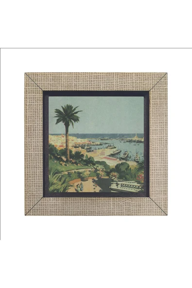 İtalya Görseli Baskılı MDF Magnet 7X7 - Resim 4