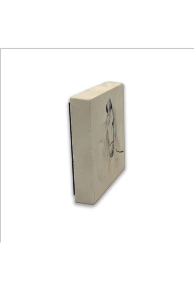 At  Baskılı Taş Magnet 5X5 - Resim 3