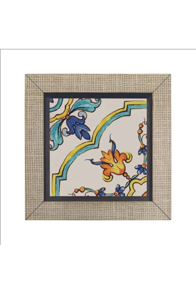 İtalyan Deseni Baskılı MDF Magnet 7X7 - Resim 4