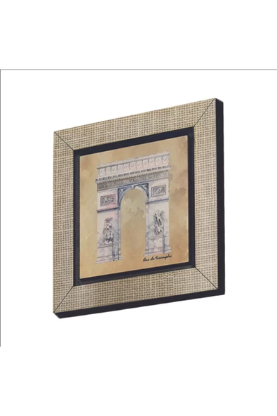 Zafer Takı (Arc de Triomphe) Baskılı MDF Magnet 7X7 ürün görseli 1