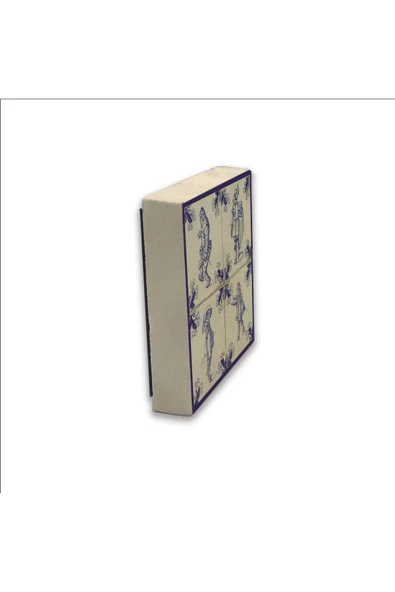 Hollanda Deseni Baskılı Taş Magnet 5X5 - Resim 4