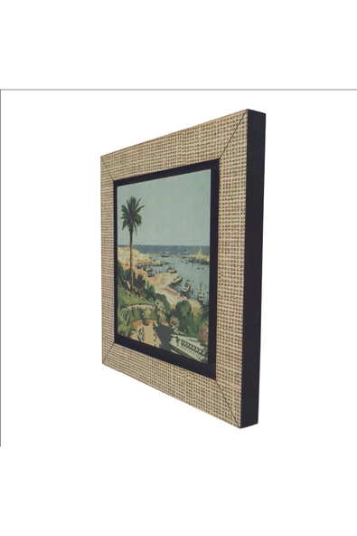 İtalya Görseli Baskılı MDF Magnet 7X7 - Resim 5