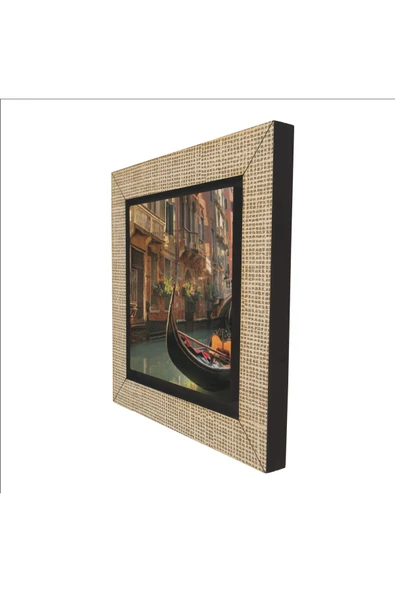 Venedik Görseli Baskılı Mdf Magnet - Resim 5