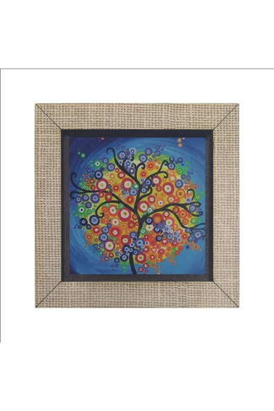 Ağaç Baskılı MDF Magnet 7X7 - Resim 4