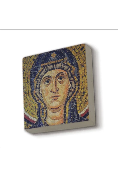 Meryem Görseli Baskılı Taş Magnet 5X5 ürün görseli 1