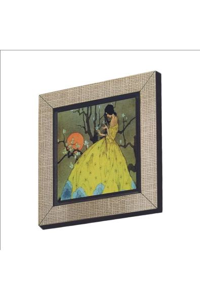Baharın Vaadi (Majorie Miller, 1920’ler) Baskılı MDF Magnet 7X7 ürün görseli 1