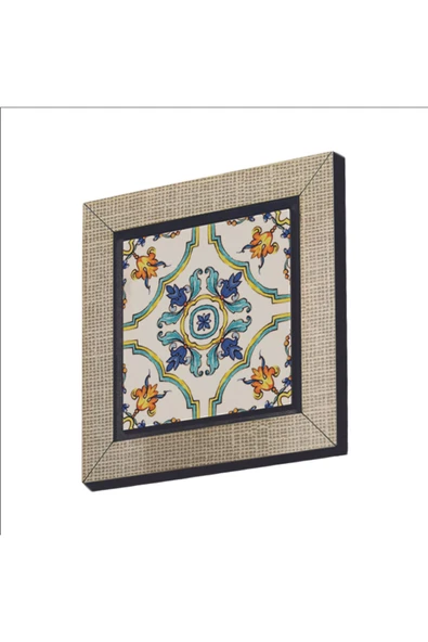 İtalyan Deseni Baskılı MDF Magnet 7X7 ürün görseli 1