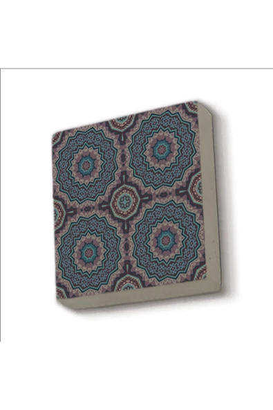 Mandala Baskılı Taş Magnet 5X5 ürün görseli 1