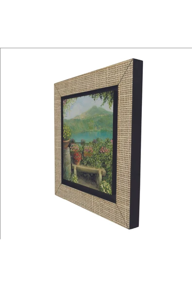 İtalya Görseli Baskılı MDF Magnet 7X7 - Resim 5