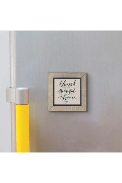 Matta 5:6 Baskılı MDF Magnet 7X7 - Resim 3