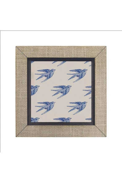 Hollanda Deseni Baskılı MDF Magnet 7X7 - Resim 4