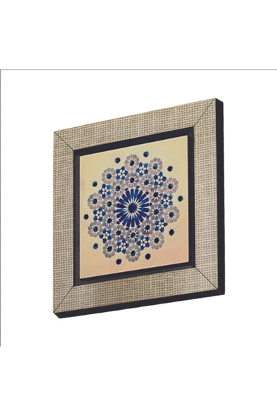 Geometrik Desen Baskılı MDF Magnet 7X7 ürün görseli 1