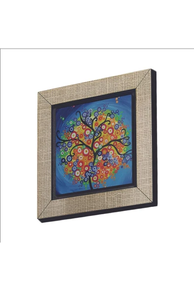 Ağaç Baskılı MDF Magnet 7X7 ürün görseli 1