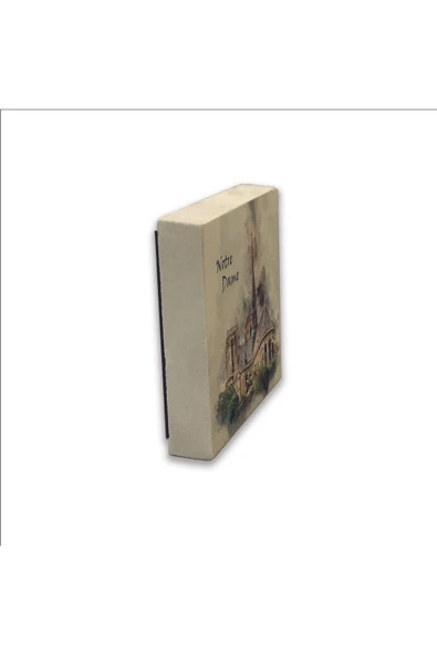 Notre Dame Baskılı Taş Magnet 5X5 - Resim 3