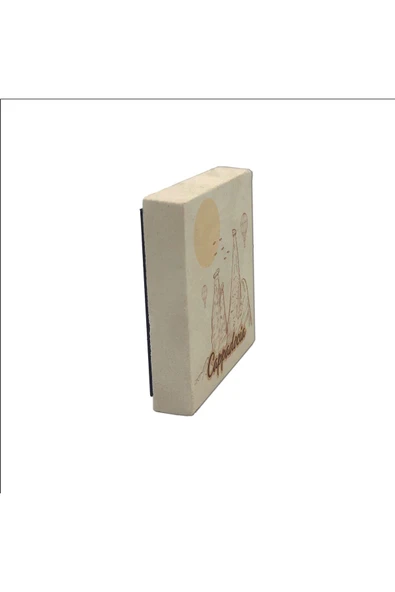 Kapadokya Baskılı Taş Magnet 5X5 - Resim 4