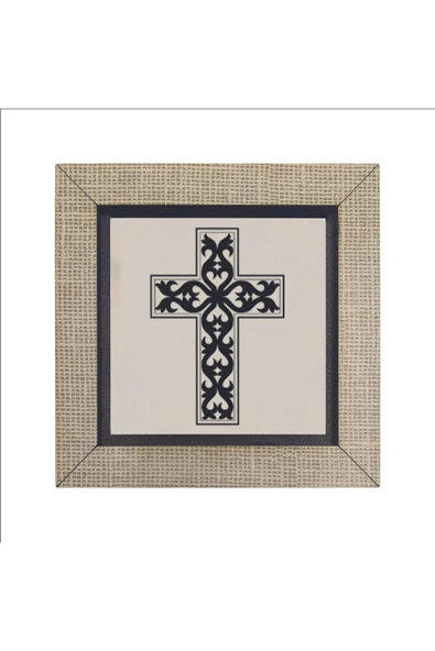Haç Baskılı MDF Magnet 7X7 - Resim 4